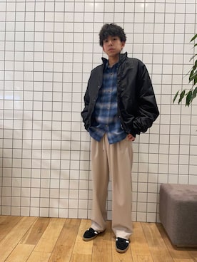 とーごさん（メンズ・178cm）の冬コーディネート