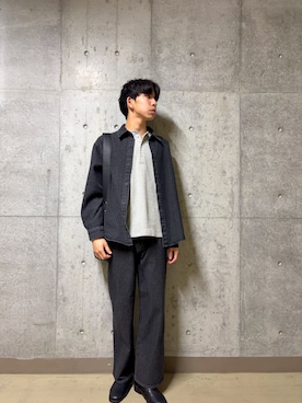 とーごさん（メンズ・178cm）の冬コーディネート