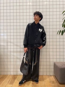 とーごさん（メンズ・178cm）の冬コーディネート