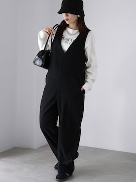 Riberry_officialさん（レディース・158cm）の冬コーディネート