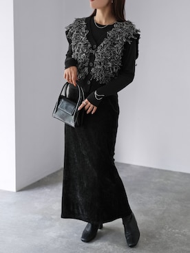 Riberry_officialさん（レディース・158cm）の冬コーディネート