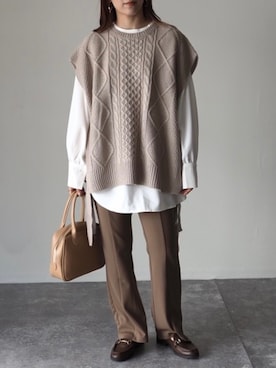 Riberry_officialさん（レディース・158cm）の秋コーディネート