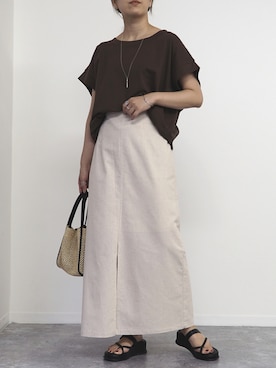 Riberry_officialさん（レディース・158cm）の夏コーディネート