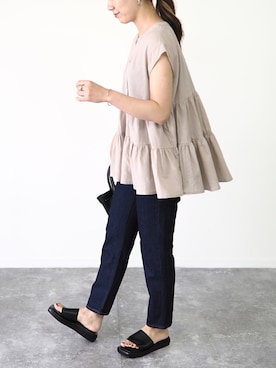 Riberry_officialさん（レディース・158cm）の夏コーディネート