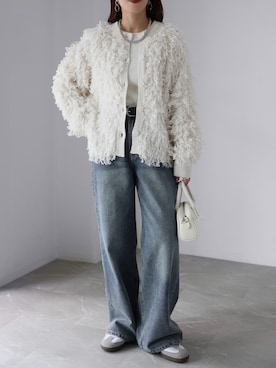 Riberry_officialさん（レディース・158cm）の冬コーディネート