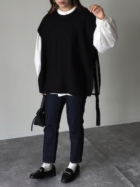 Riberry_officialさん（レディース・158cm）の秋コーディネート