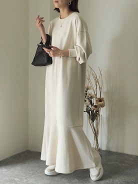 「マーメイドライン」｜Riberry_officialさん（レディース・158cm）の春コーディネート