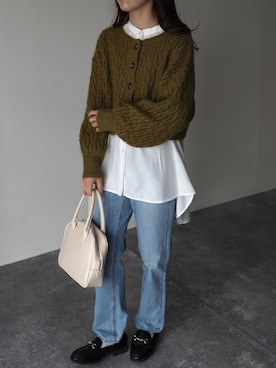 Riberry_officialさん（レディース・158cm）の冬コーディネート