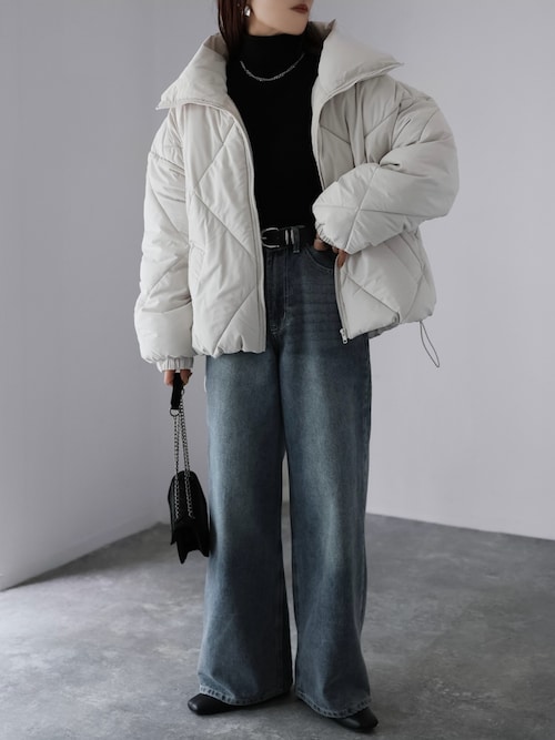 セール】スタンドカラーキルティングダウン（ダウンジャケット/コート