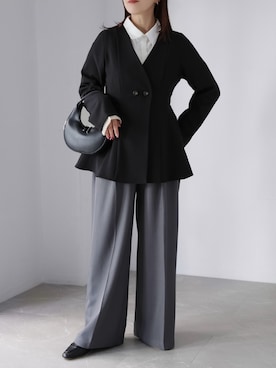 Riberry_officialさん（レディース・158cm）の冬コーディネート