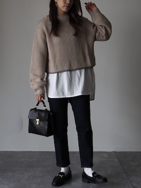 Riberry_officialさん(レディース・158cm)の冬コーディネート