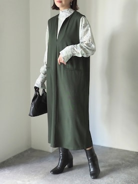 Riberry_officialさん(レディース・158cm)の冬コーディネート
