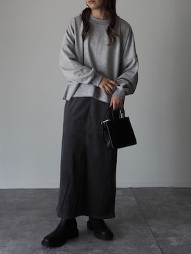 Riberry_officialさん（レディース・158cm）の冬コーディネート