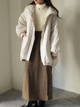 Riberry_officialさん（レディース・158cm）の冬コーディネート