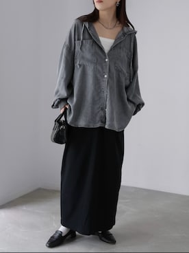 Riberry_officialさん（レディース・158cm）の冬コーディネート