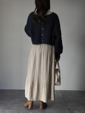 Riberry_officialさん（レディース・158cm）の冬コーディネート