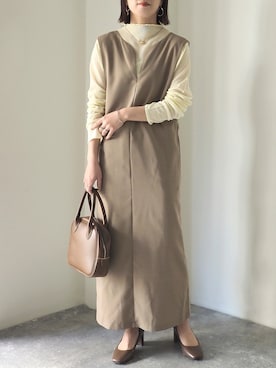 Riberry_officialさん（レディース・158cm）の冬コーディネート