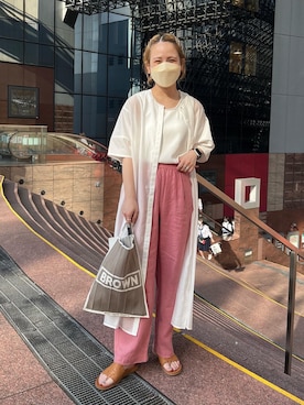 yns628さん（レディース・158cm）の夏コーディネート