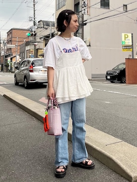 yns628さん(レディース・158cm)の夏コーディネート