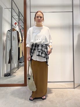 「リラックス」｜yns628さん（レディース・158cm）の夏コーディネート