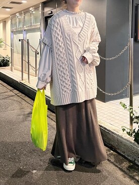 yns628さん（レディース・158cm）の冬コーディネート