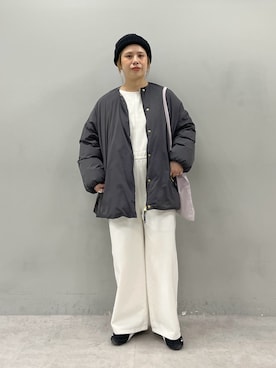 「アイテム（オールインワン・サロペット）」を使った、yns628さん（レディース・158cm）の秋コーディネート