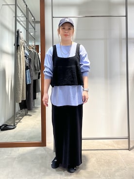 「ビスチェコーデ」｜「アイテム（スカート）」を使った、yns628さん（レディース・158cm）の夏コーディネート