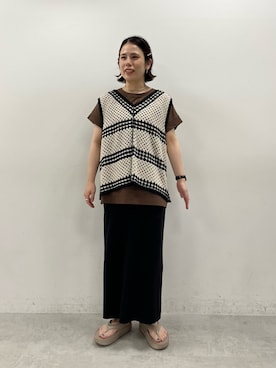 yns628さん（レディース・158cm）の夏コーディネート