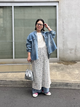 「PUAL CE CIN（ピュアルセシン）のアイテム」を使った、yns628さん（レディース・158cm）の秋コーディネート