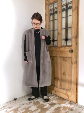 yns628さん（レディース・158cm）の冬コーディネート