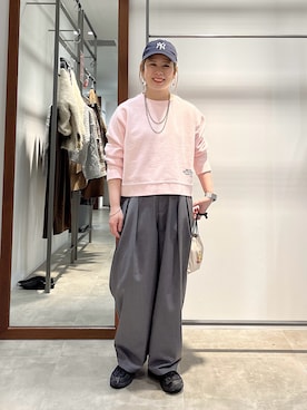 「PUAL CE CIN（ピュアルセシン）のアイテム」を使った、yns628さん（レディース・158cm）の冬コーディネート