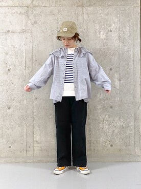 「キャップ女子」｜yns628さん（レディース・158cm）の夏コーディネート