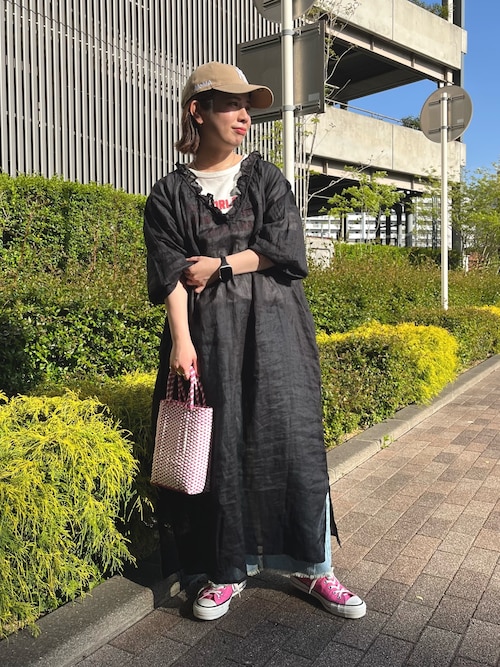 ロゴプリントビッグ Tシャツ（Tシャツ/カットソー）｜PUAL CE