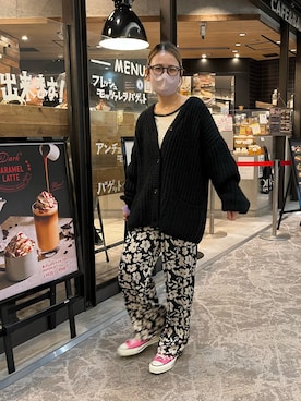 「黒コーデ」｜yns628さん（レディース・158cm）の秋コーディネート