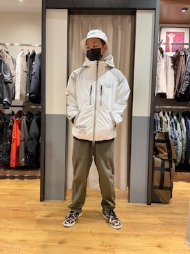「AVIREX（アヴィレックス）のリラックス イージーパンツ/RELAX EASY PANTS/アヴィレックス/AVIREX（その他パンツ）」を使った、生田智義さん（メンズ・174cm）の秋コーディネート
