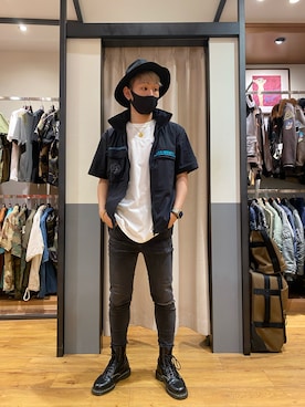 生田智義さん（メンズ・174cm）の夏コーディネート