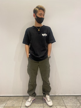 生田智義さん(メンズ・174cm)の夏コーディネート
