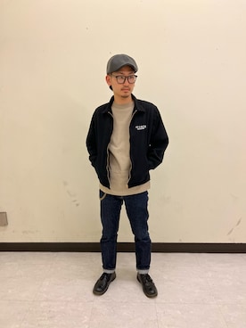 生田智義さん(メンズ・174cm)の冬コーディネート