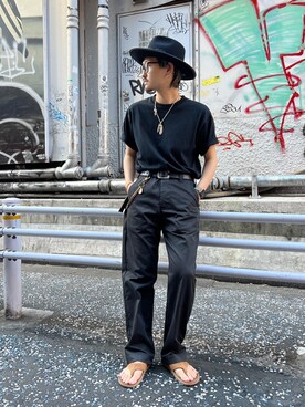 生田智義さん（メンズ・174cm）の夏コーディネート