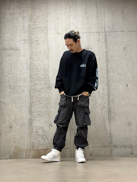 生田智義さん(メンズ・174cm)の冬コーディネート