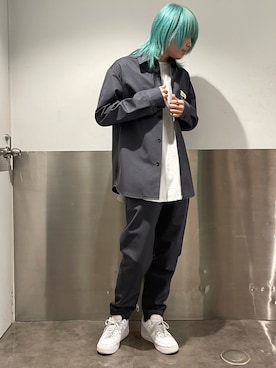 「soe（ソーイ）のアイテム（ジャケット/アウター）」を使った、湯原健太さん（メンズ・178cm）の秋コーディネート
