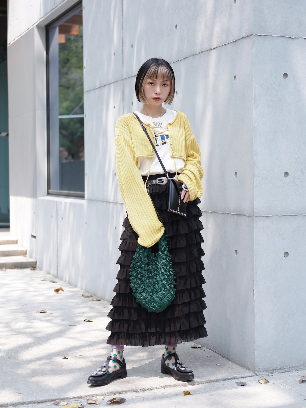 TOGA PULLA（トーガ プルラ）の「TOGA PULLA Leather shoulder pouch