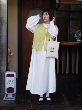 Olivia Lanさん（レディース・158cm）の秋コーディネート