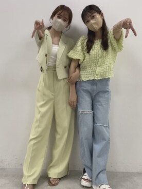 C h i iさん（レディース・155cm）の夏コーディネート