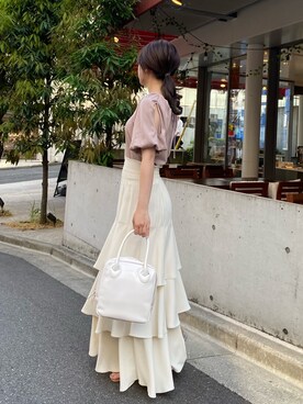 C h i iさん（レディース・155cm）の春コーディネート