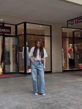 「アイテム（財布/小物）」を使った、ルノさん（レディース・165cm）の秋コーディネート