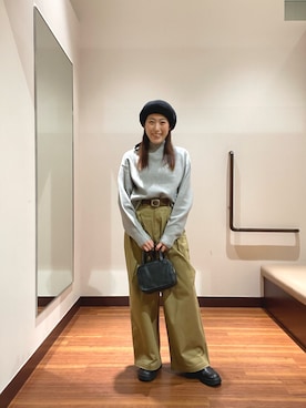 「ITEMS URBANRESEARCH（アイテムズ アーバンリサーチ）のアイテム」を使った、shokoさん（レディース・154cm）の春コーディネート