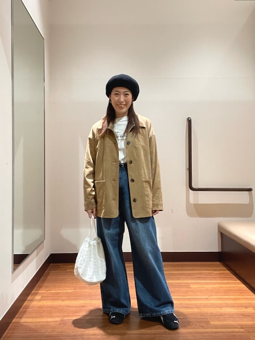 セール】ベルト付ワイドデニム（デニムパンツ）｜ITEMS URBANRESEARCH