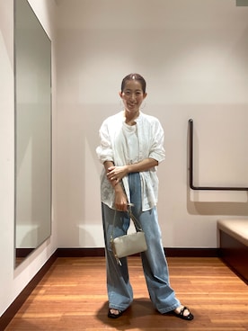 「RODE SKO（ロデスコ）のアイテム（サンダル）」を使った、itsk1215さん（レディース・154cm）の夏コーディネート