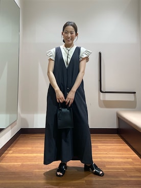 「RODE SKO（ロデスコ）のアイテム」を使った、shokoさん（レディース・154cm）の夏コーディネート